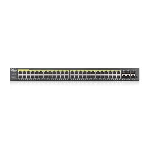 Zyxel GS2220-50HP Managed Switch 44x Gigabit Ethernet and 4x RJ45/SFP Combo (PoE+, max. 375W), 2x 1G SFP Cijena
