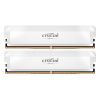 Crucial Pro Overclocking 32GB Kit (2x16GB) DDR5-6000 White UDIMM Memory - Supports Intel XMP 3.0 and AMD EXPO