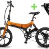 MS ENERGY eBike i20 Orange Black + SL-10