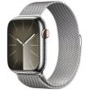 Apple Watch Series 9 LTE 45mm Stainless Steel Silver Milanese Silver