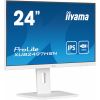 61cm/24“ (1920x1080) Iiyama ProLite XUB2497HSN-W1 16:9 FHD IPS HDMI DP USB-C Speaker Pivot White