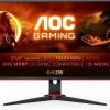 AOC 24G2SPAE 23,8”,VGA, HDMIx2, DP, 165Hz, FS, 1ms