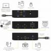 Port docking travel USB-C, 2 x 4K , do 85W