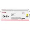 Canon Toner 069H 5095C002 Yellow up to 5,500 pages