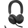 Jabra Evolve2 75 - headset - with charging stand