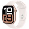 Apple Watch Series 10 GPS 46mm Aluminium Rose Gold Sport Band light blush - S/M