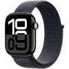 Apple Watch Series 10 LTE 42mm Jet Black Aluminum Case with Ink Sport Loop