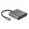 Delock USB Type-C™ Card Reader for SD Express and CFexpress memory cards