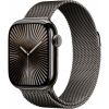 Apple Watch Series 10 LTE 42mm Slate Titanium Case with Slate Milanese Loop