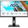 AOC U32P2 80cm (31.5") 4K UHD VA Office Monitor 16:9 HDMI/DP/USB 60Hz Sync 4ms