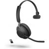 Jabra On-Ear Mono Headset Evolve2 65 MS USB-A