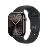 Apple Watch S10 Slate Titanium Sport Band Black- S/M GPS + Cellular 46mm MWYD3QF/A 2024