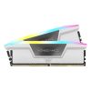 Corsair Vengeance RGB White 32GB Kit (2x16GB) DDR5-6000 CL36 DIMM Memory