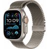 Apple Watch Ultra 2 LTE 49mm Titanium Natural Case with Natural Titanium Milanese Strap - S