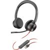 Poly On-Ear Headset Blackwire 8225 M USB-A