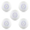 Ubiquiti U7 Pro WiFi 7 Access Point Pack of 5 BE9300 Tri-Band, 1x 2.5GbE LAN, 140m² coverage