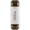 TRANSCEND ESD310S 1TB External SSD USB 10Gbps Type C/A Silver