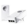 devolo Magic 2 LAN triple Powerline Starter Kit Powerline up to 2,400 Mbit/s, 3x Gigabit LAN (per unit)