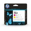 HP 744 Printhead Magenta & Yellow