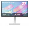 LG 27” LED IPS, 27US550-W, DP, 2xHDMI, 4K, HAS