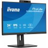 iiyama ProLite XUB2490HSUH-B2 60.5cm (23.8") FHD IPS Office Monitor 16:9 HDMI/DP 100Hz Webcam