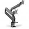 DIGITUS Universal Dual Monitor Holder with Gas Spring and Clamp Mount