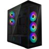 ARCTIC Xtender Mirror Black E-ATX Gaming Case with Side Window