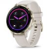 Garmin Venu® 3S Ivory/Soft Gold with Quick-Change Silicone Band