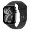 Apple Watch S11 Aluminum Cellular 46mm Diamond Black (Black Sport Band) M/L