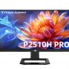 TITAN ARMY monitor FAST IPS P2510H-PRO 1920*1080, 320 Hz, HDR400, HAS