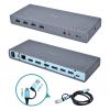 D I-Tec USB 3.0 / USB-C 5K Universal Dual Docking Station