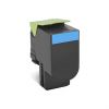 Lexmark Toner 70C2HCE Cyan up to 3,000 pages