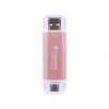 TRANSCEND ESD310P 2TB External SSD USB 10Gbps Type C/A Pink