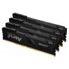 KINGSTON 128GB 3600MHz DDR4 CL18 DIMM Kit of 4 FURY Beast Black