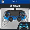 Bigben PS4 Nacon Compact Light Wired Controller prozirno-plavi