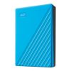 WD My Passport 4TB portable HDD Blue