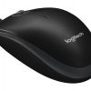 LOGI B100 optical Mouse Black USB OEM