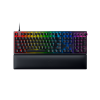 Razer Huntsman V2 - optička gaming tipkovnica, Clicky Purple prekidači, Chroma RGB, njemački raspored (QWERTZ)