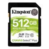 KINGSTON 512GB SDXC Canvas Select Plus