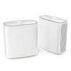 ASUS ZenWiFi XD6S bežični usmjerivač 2 paketa bijeli [WiFi 6 (802.11ax), dvopojasni, do 5400 Mbps]