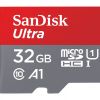 SANDISK Ultra 32GB microSDHC + SD Adp.