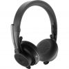 Logitech Headset Zone Wired UC Wireless for Unified Communication - On Ear