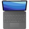 Logitech Combo Touch Keyboard Trackpad Apple iPad 12.9” (5th Gen.) Gray