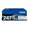 TON Brother toner TN-247BKTWIN black 2-pack up to 3,000 pages according to ISO/IEC 19798