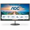 81.3cm/32““ (2560x1440) AOC Q32V4 16:9 4ms IPS HDMI DisplayPort VESA Speaker QHD Black