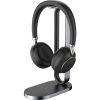 Yealink BH76 with Charging Stand Microsoft Teams Black USB-C Bluetooth headset