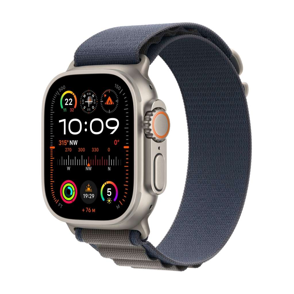 AppleWatch Ultra 2 Titanium Cellular 49mm MREK3FD/A (Alpine Loop blue