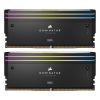 Corsair Dominator Titanium Black 64GB (2x32GB) DDR5-6400 XMP RAM, CL32, 1.4V