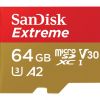 SANDISK Extreme microSDXC 64GB + SD Adp