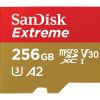 SANDISK Extreme microSDXC 256GB + SD Adp